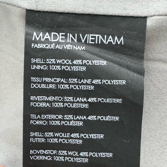 Club Monaco Gemma Plaid Coat XS - Picture 9 of 12